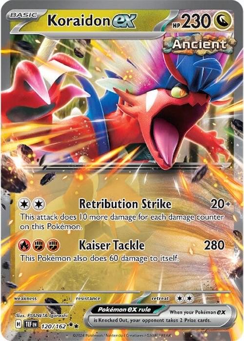 Pokémon TCG: Koraidon ex (120/162) – Temporal Forces