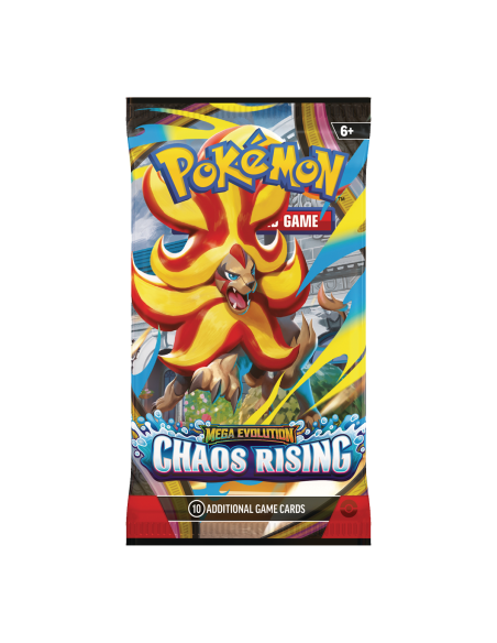Pokémon TCG: Mega Evolution – Chaos Rising Booster Pack (10 Cards)