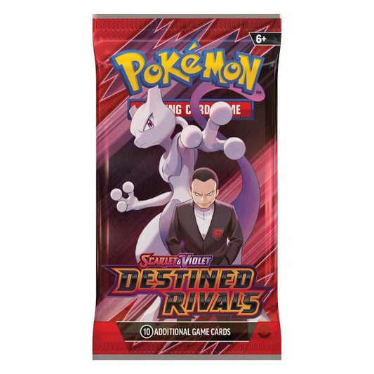 Pokémon TCG: Scarlet & Violet – Destined Rivals Booster Pack (10 Cards)