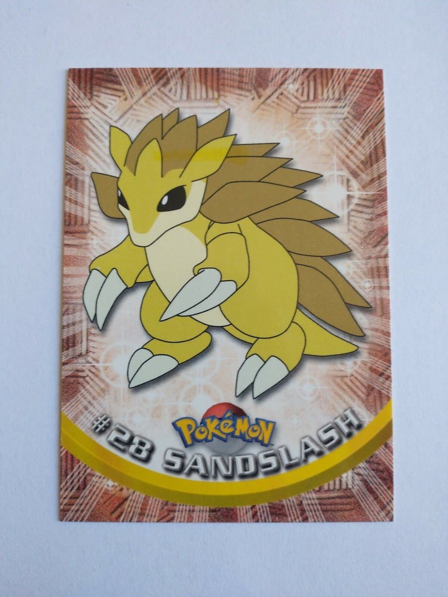 Vintage Pokémon-kort: Sandslash #28 – Topps Series 1 (1999)