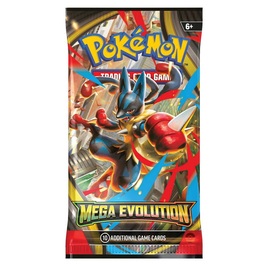 Pokémon TCG: Mega Evolution – Booster Pack (10 Cards)