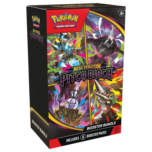 Pokémon TCG: Mega Evolution "Pitch Black" – Booster Bundle (Helt ny / Oöppnat skick)
