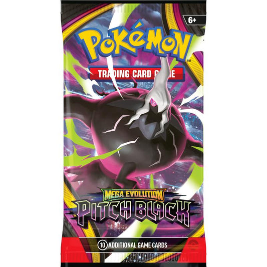 Pokémon TCG: Mega Evolution "Pitch Black" – Darkrai Booster Pack (Oöppnat / Sealed